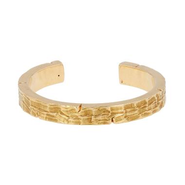 Bracelet jonc années 70 Boucheron en or jaune