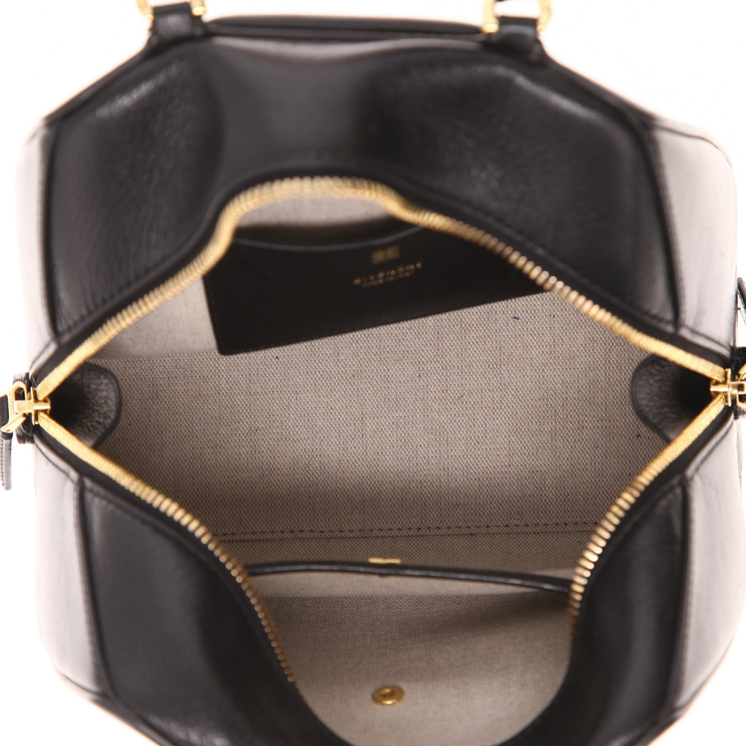 Givenchy  Antigona handbag  in black leather - Detail D3