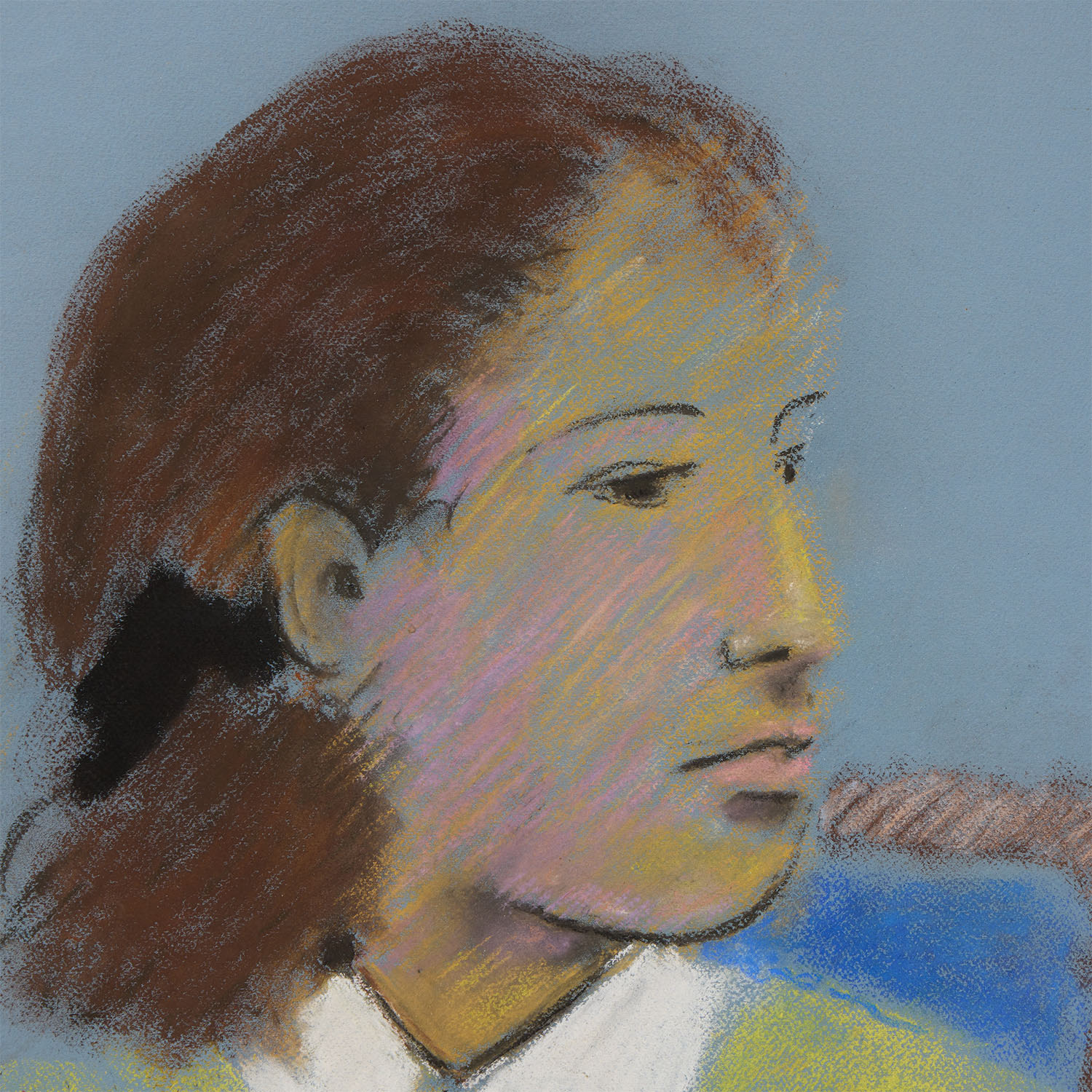 Portrait de jeune fille - 1954