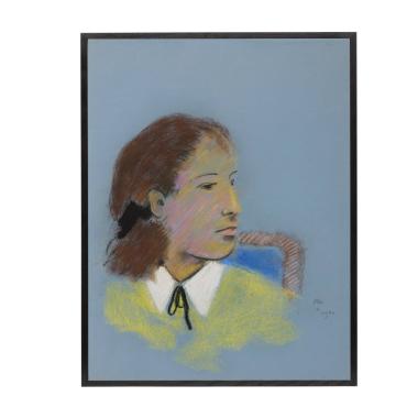 Portrait de jeune fille - 1954