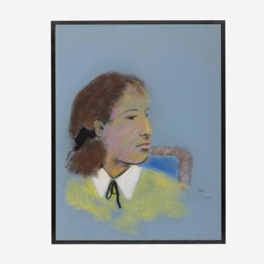 Portrait de jeune fille - 1954