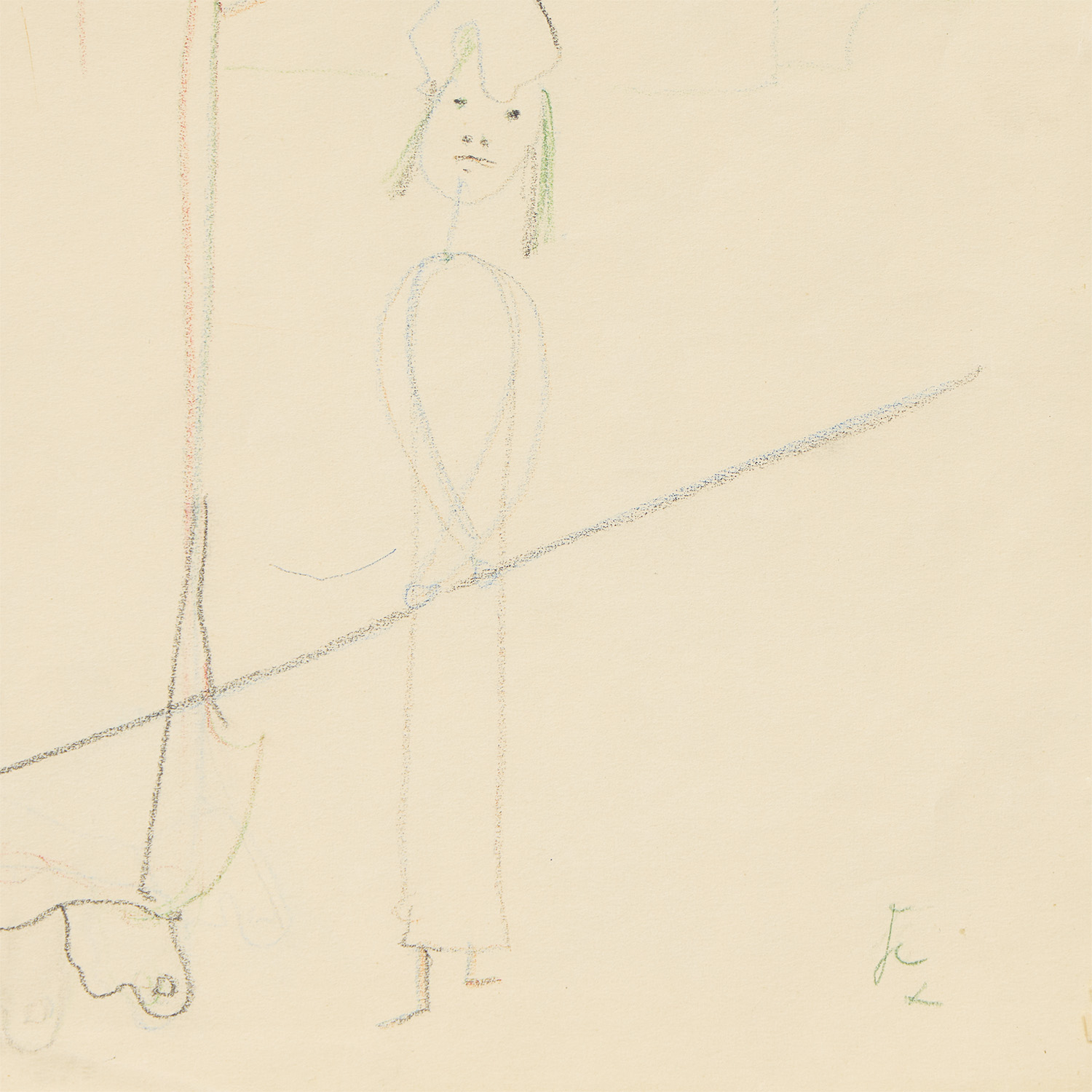 Œdipe guidé par ses filles - 1952 - Detail D3