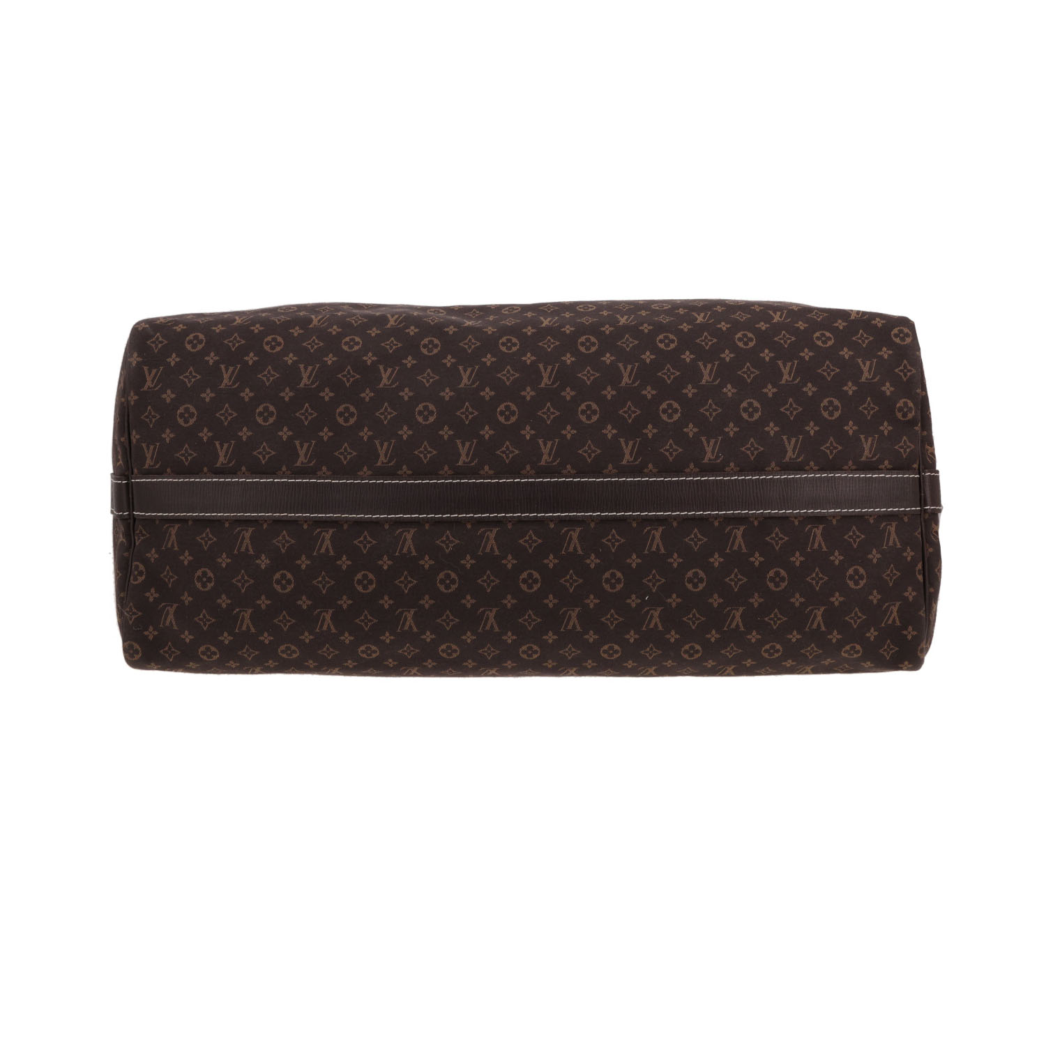 Louis Vuitton   travel bag  in brown monogram canvas Idylle  and brown leather - Detail D1