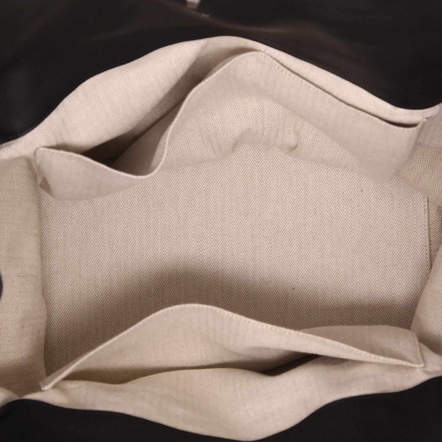 Sac à main Hermès  Tool Box en cuir Swift noir - Detail D3