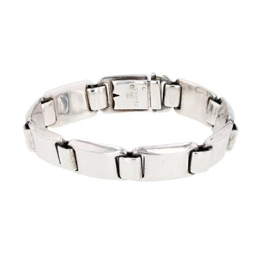 Bracciale semi-mobile Hermès Luna Park in argento