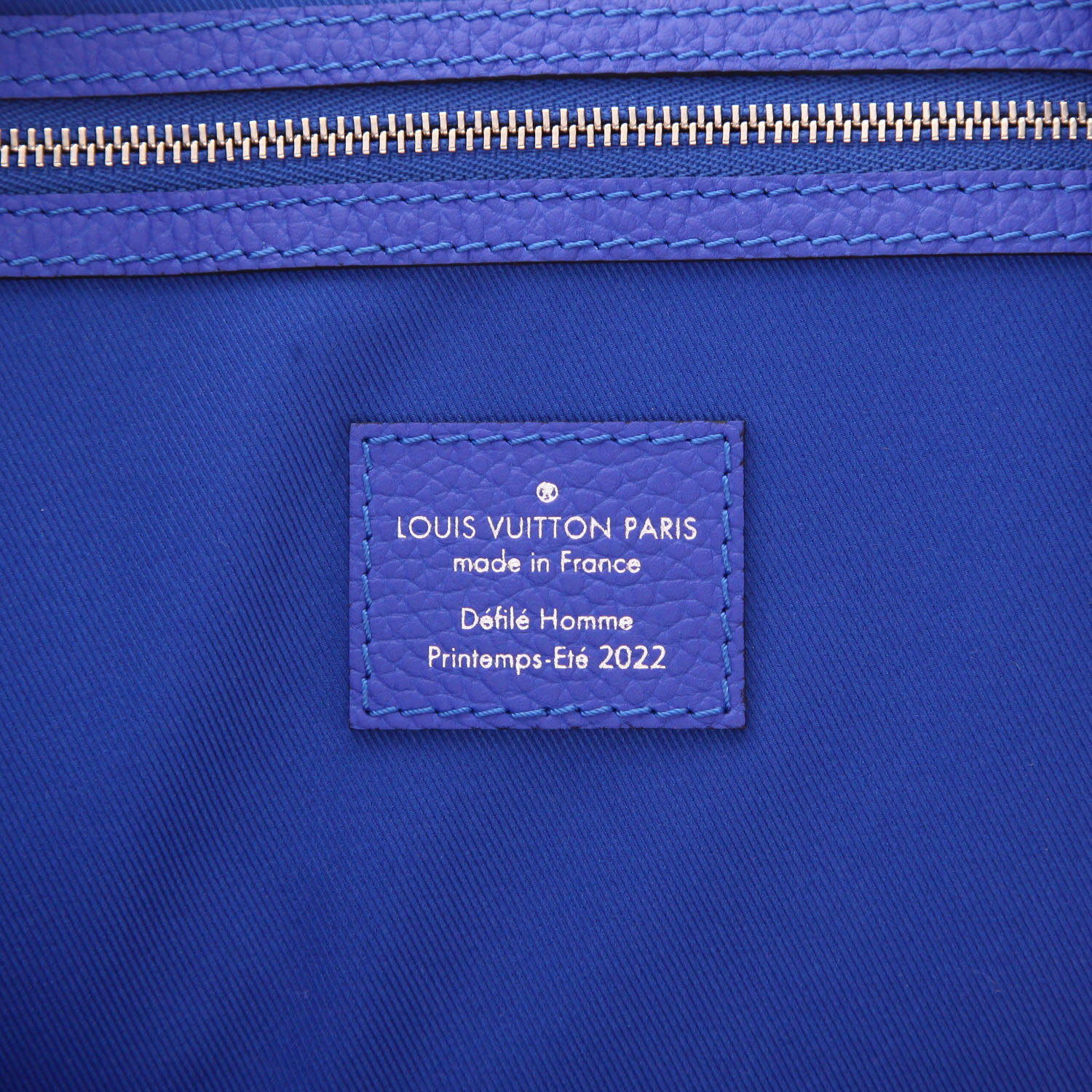 Bolso de viaje Louis Vuitton Keepall Ediciones Limitadas, de piel con el monograma estampado en degradado rosa y morado - Detail D2