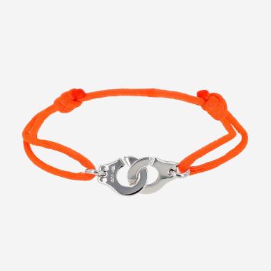 Bracelet Dinh Van Menottes R10 en or blanc