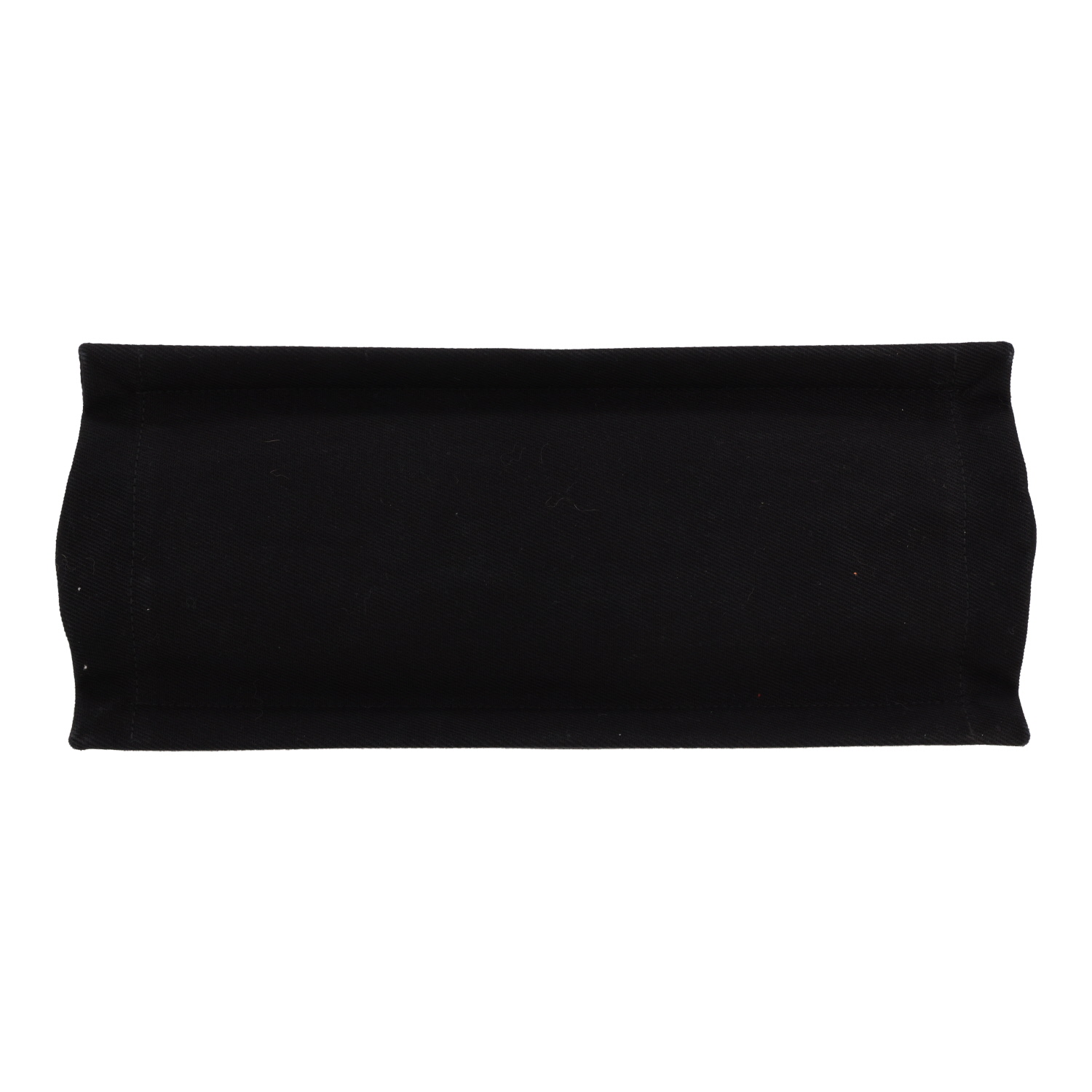 Saint Laurent Rive Gauche tote bag in black canvas and black leather - Detail D1
