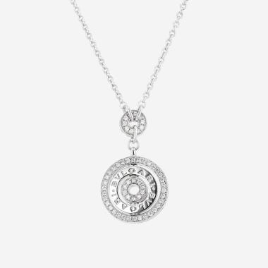 Collier Bulgari Astrale en or blanc et diamants
