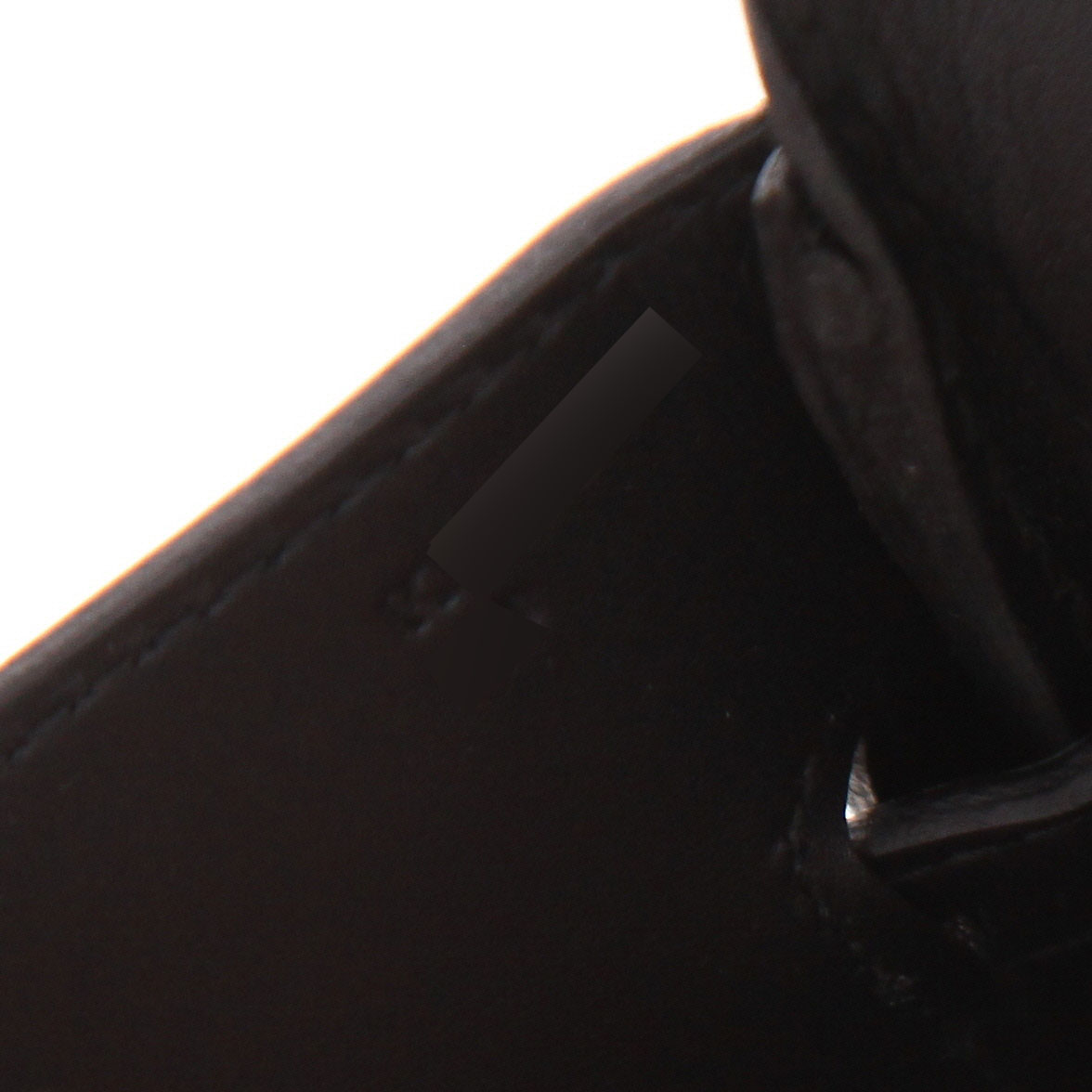 Hermès  Haut à Courroies 50 cm HAC En Selle travel bag  in black Swift, Togo and Box leather - Detail D4