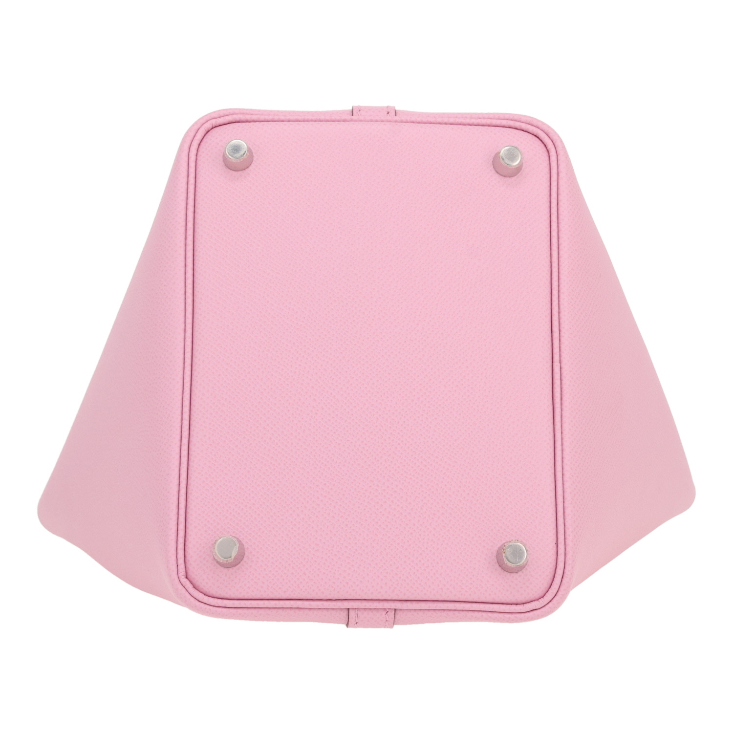 Bolso de mano Hermès  Picotin 18 cm en cuero epsom Mauve Sylvestre - Detail D1