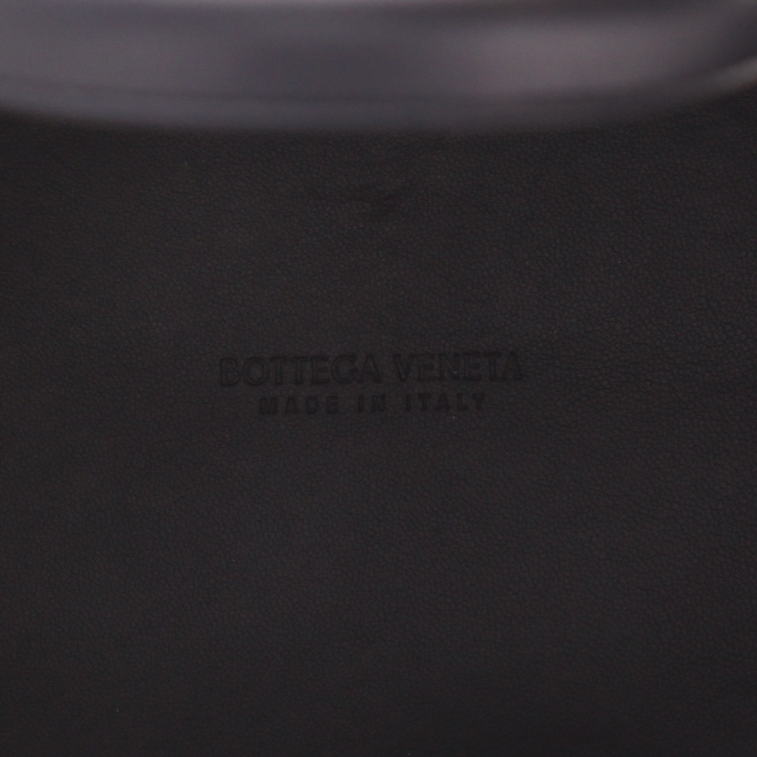 Bottega Veneta Cabat small handbag in navy blue intrecciato leather - Detail D2