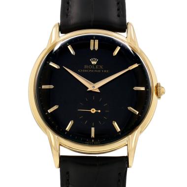 Rolex Chronometer watch in yellow gold, Ref: Rolex - 4816  Circa 1950