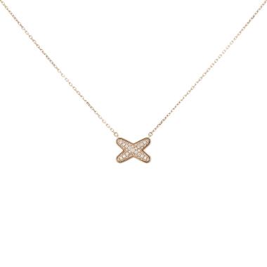 Collana Chaumet Jeux de Liens in oro rosa e diamanti