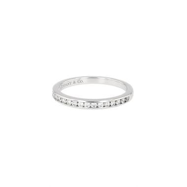 Alliance Tiffany & Co Setting en platine et diamants