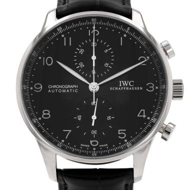 IWC Portuguese Chronograph watch in white gold, circa 2010