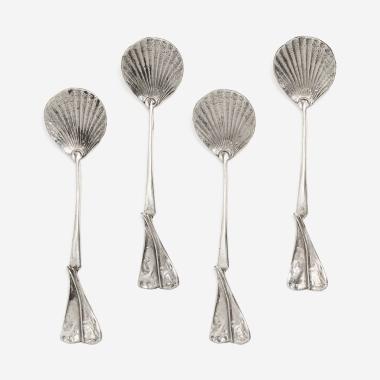 'Les Phagocytes' coffee spoons, set of four - circa 1991