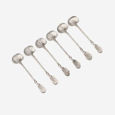 'Les Phagocytes' coffee spoons, set of six - circa 1991