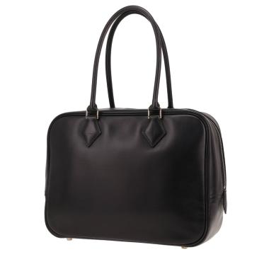 Borsa Hermès  Plume in pelle box nera