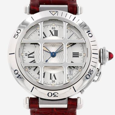 Montre Cartier Pasha Grille en acier Ref: Cartier - W3102255