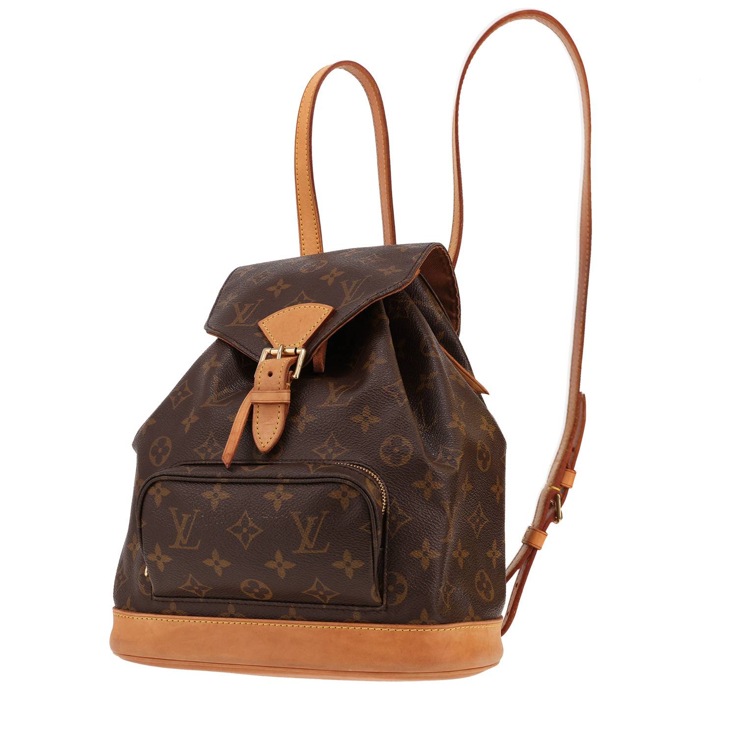 Sac à dos Louis Vuitton Montsouris Monogram marron occasion Sac à dos Louis Vuitton Montsouris Monogram marron occasion