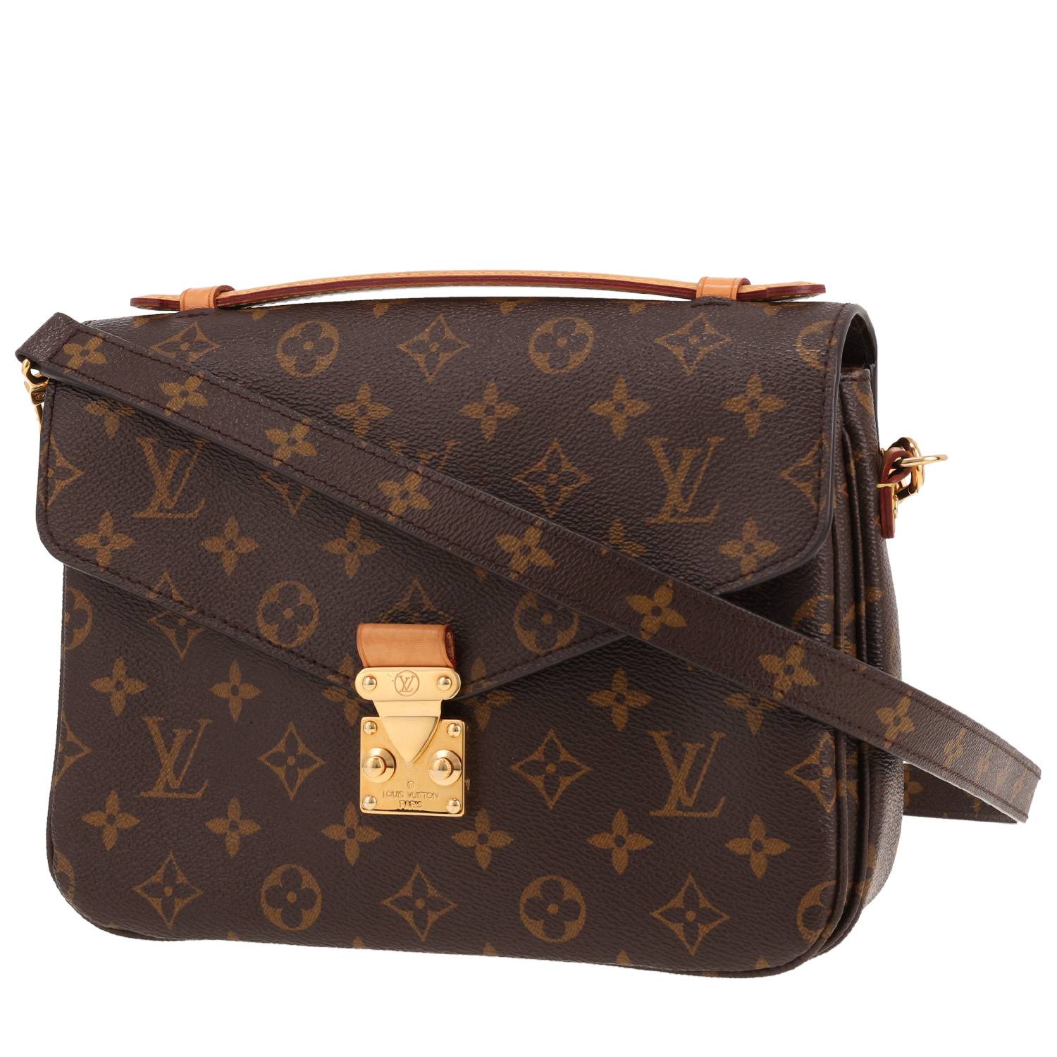 Sac Louis Vuitton Métis Monogram Marron Occasion Sac Louis Vuitton Métis Monogram Marron Occasion