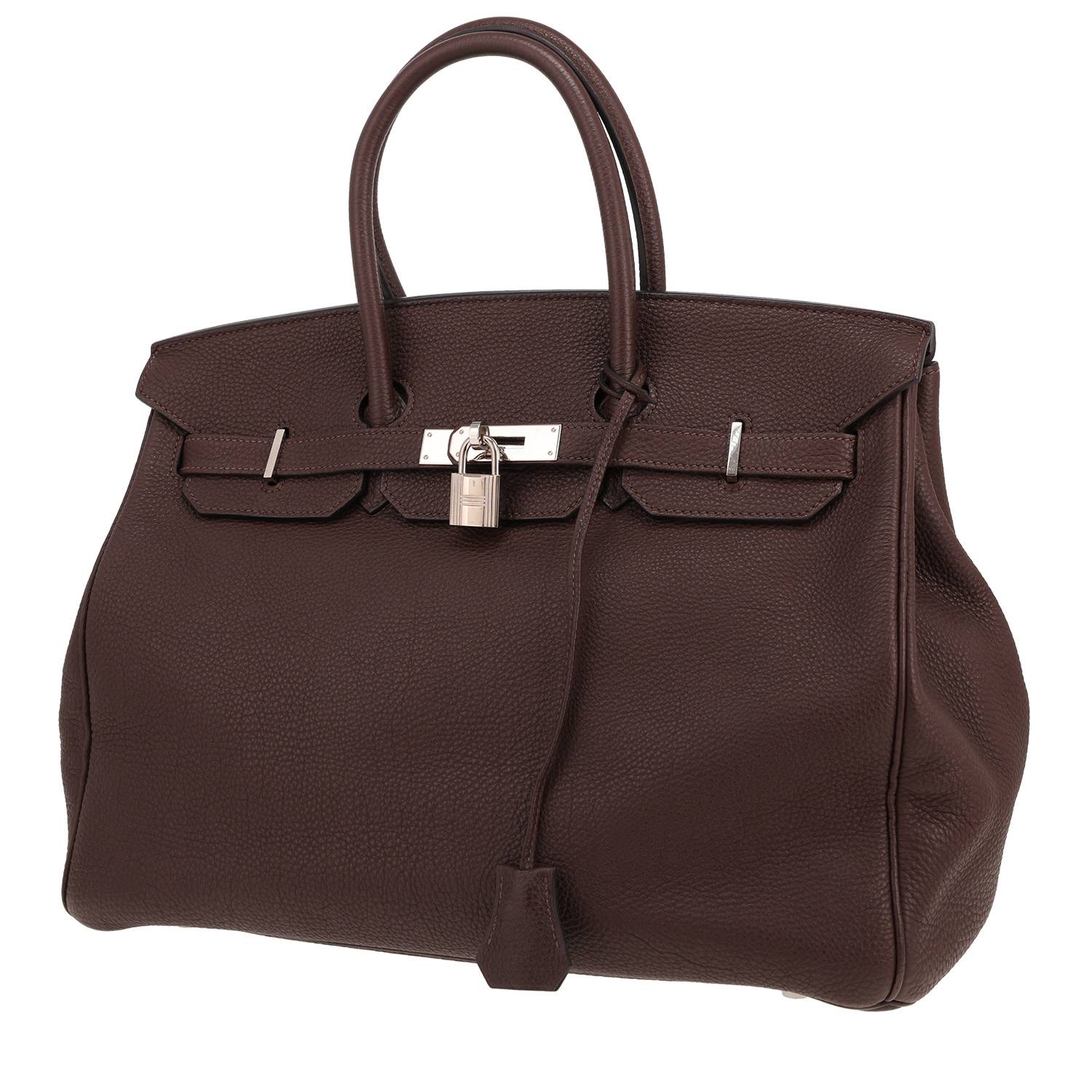 Hermès Birkin 35 Togo Marron 2011 – Occasion Hermès Birkin 35 Togo Marron 2011 – Occasion