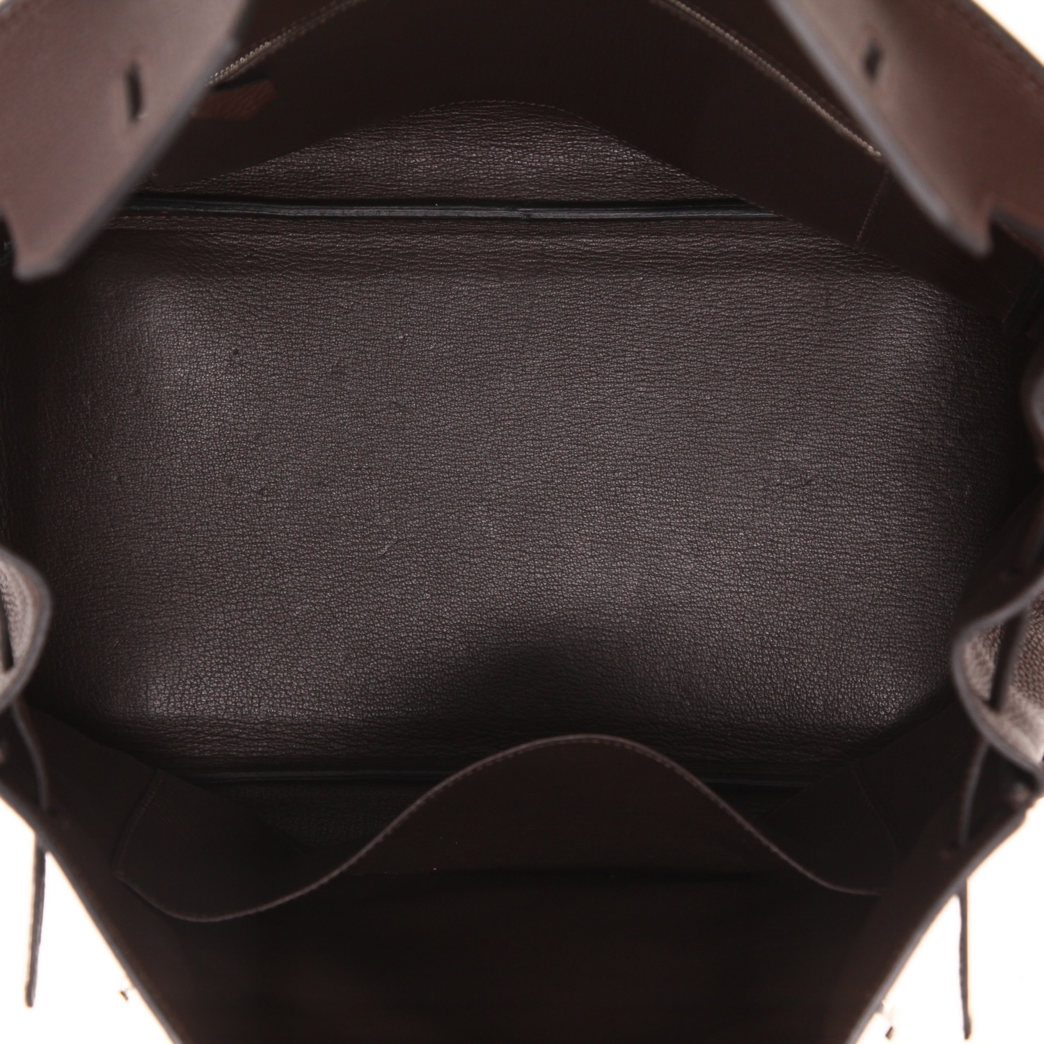Borsa Hermès  Birkin 35 cm in pelle togo marrone - Detail D3