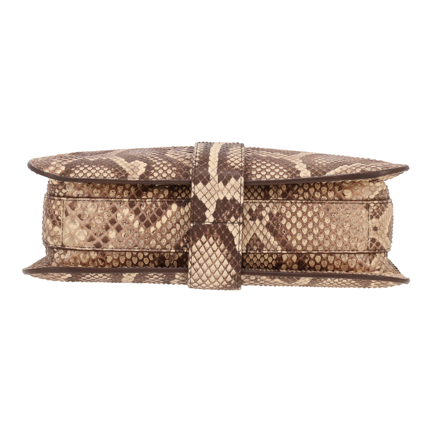 Borsa Bottega Veneta  Marie Padded in pitone beige - Detail D1