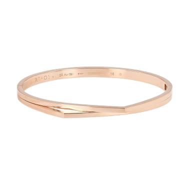 Bracelet jonc ouvrant Repossi Antifer en or rose