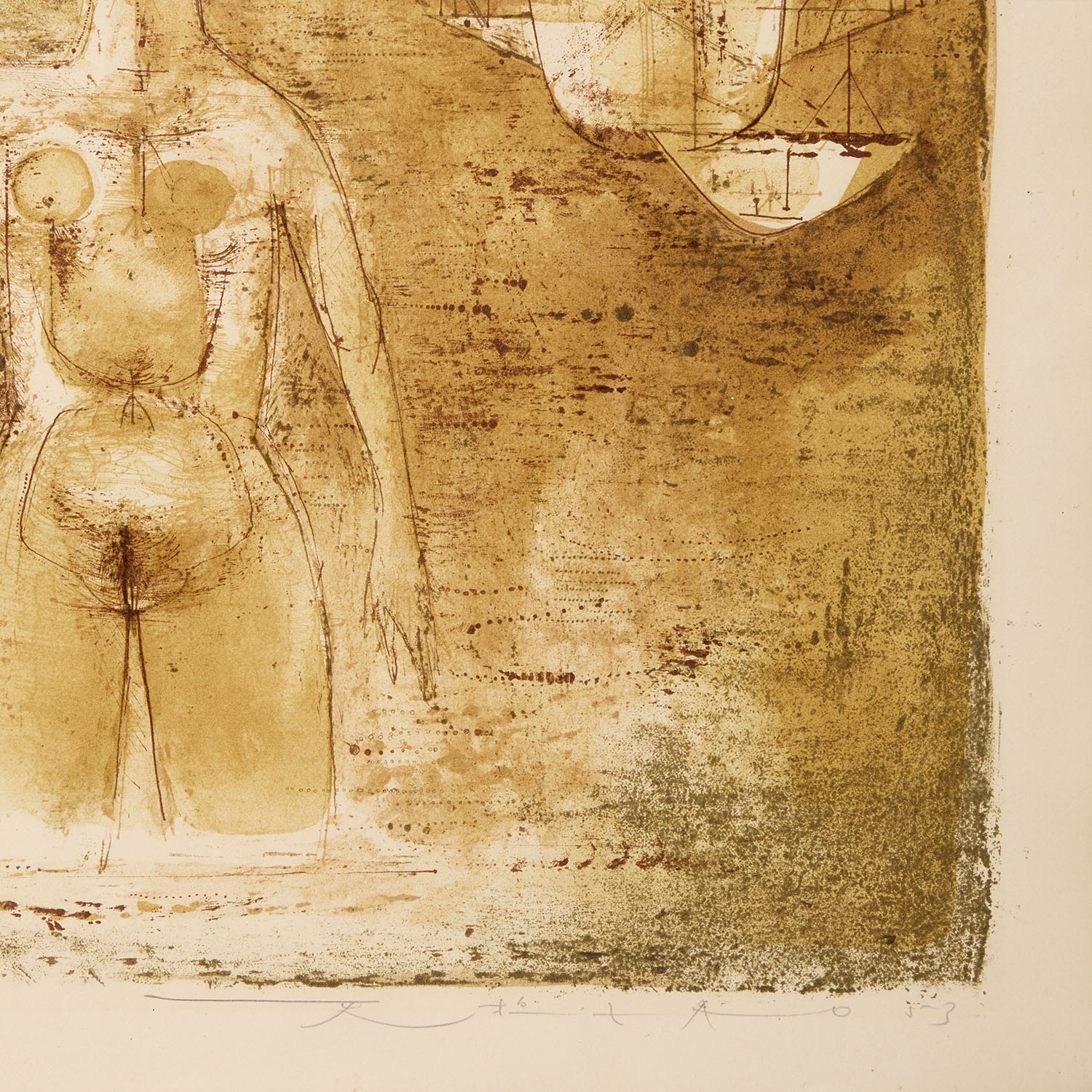 Les grandes baigneuses - 1953 - Detail D6