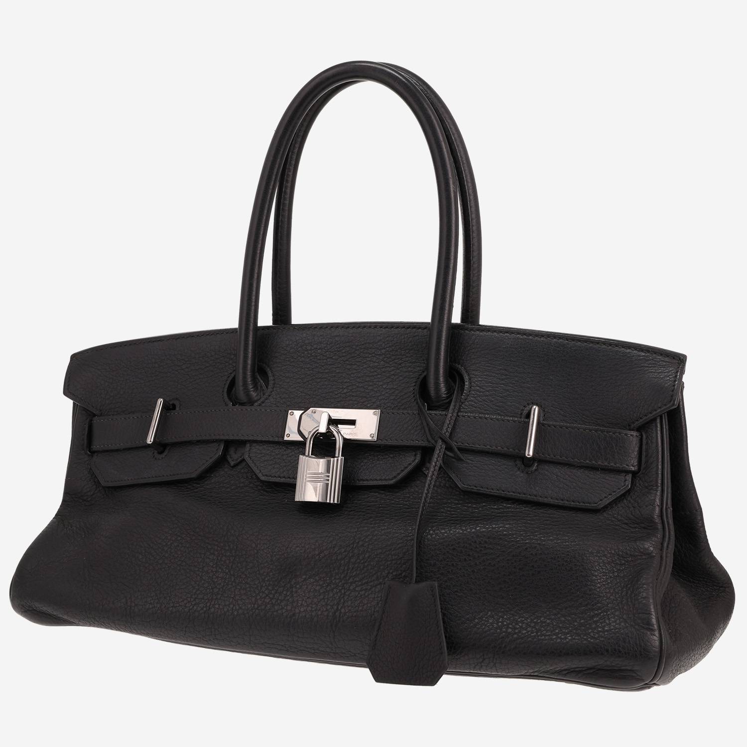 Hermès Birkin Shoulder handbag in Noir Togo leather