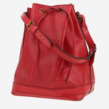 Sac à main Louis Vuitton  Noé en cuir épi rouge