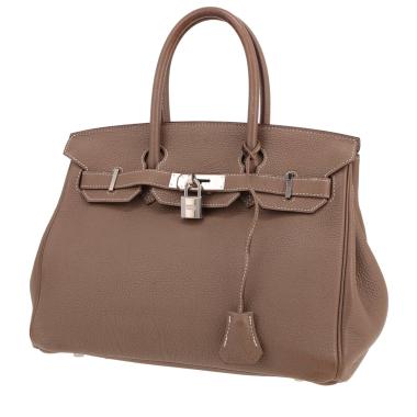 Hermès  Birkin 30 cm handbag  in etoupe togo leather