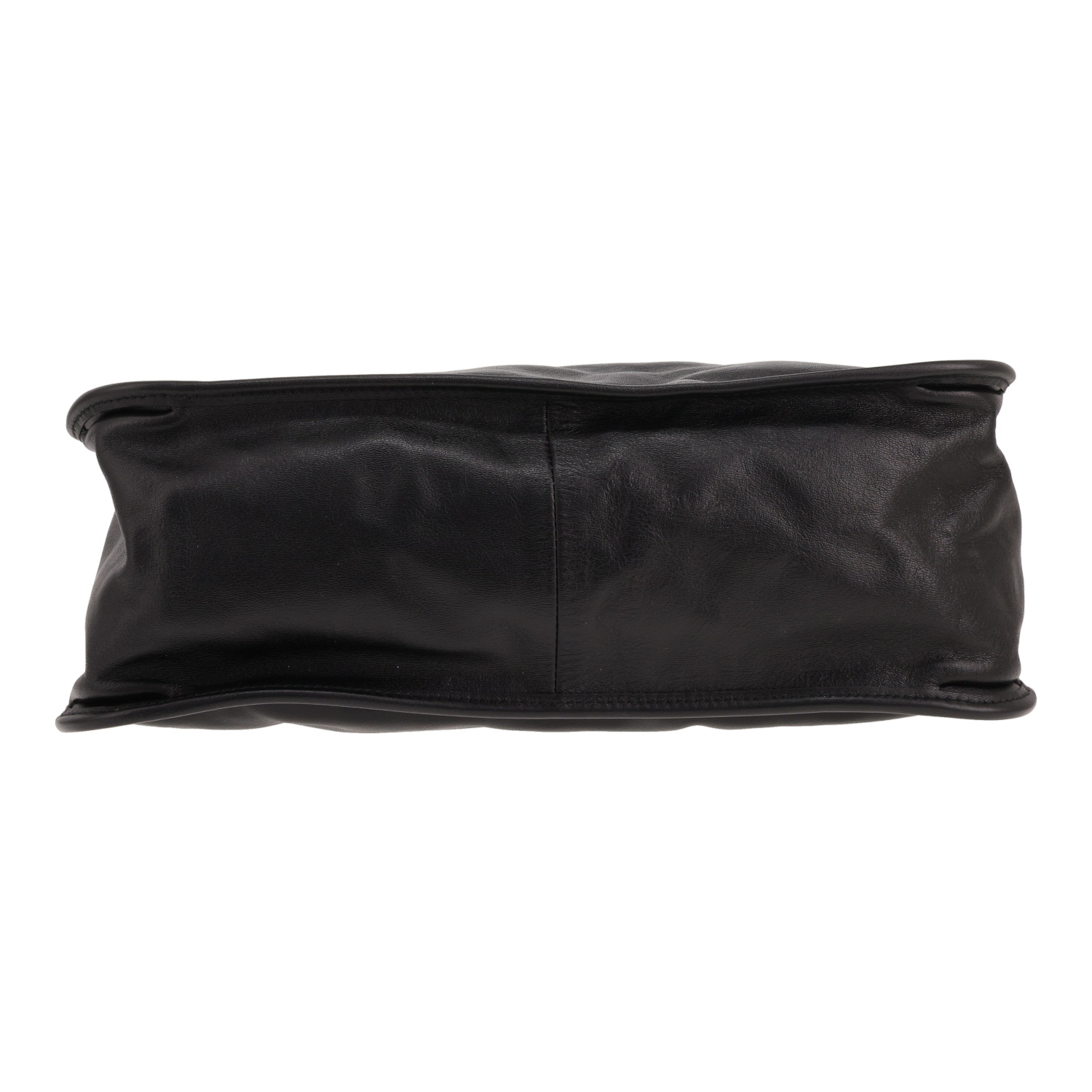 Borsa shopping Gucci 1955 Horsebit in pelle Noir - Detail D1