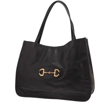 Sac cabas Gucci  1955 Horsebit en cuir noir