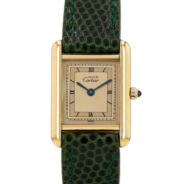 Cartier Tank Must  in vermeil Ref: Cartier - 366001  Circa 1990