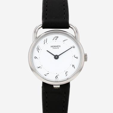 Hermès Arceau  in stainless steel Circa 2000