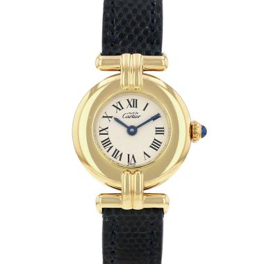Montre Cartier Must Colisée en vermeil Ref: Cartier - 590002  Vers 1990