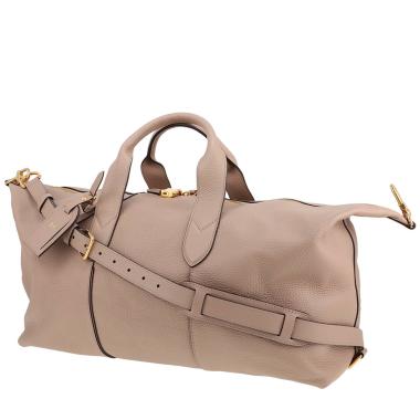 Louis Vuitton  Sofia Coppola travel bag  in beige grained leather