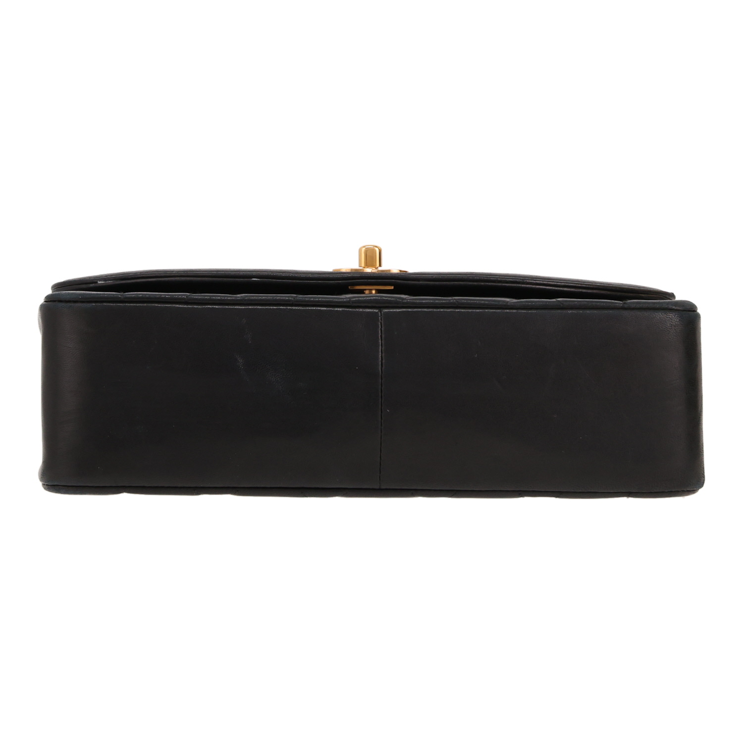 Sac bandoulière Chanel  Diana en cuir matelassé noir - Detail D1