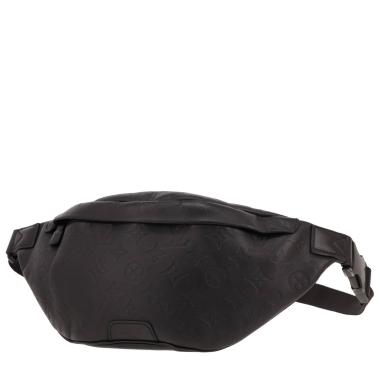 Louis Vuitton Discovery belt bag in black Monogram Embossed leather
