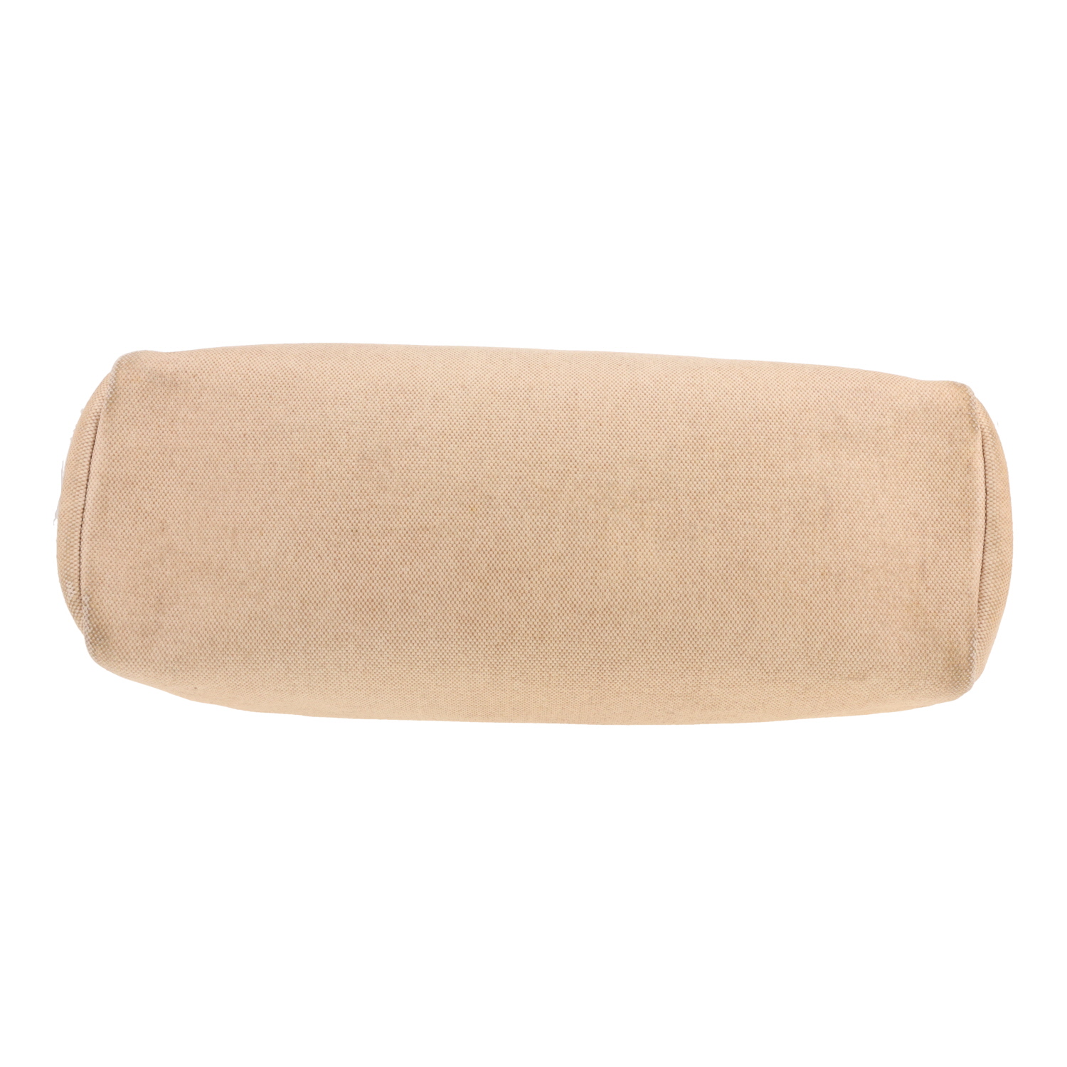 Hermès Herbag shoulder or handbag in beige canvas and Hunter cowhide - Detail D1