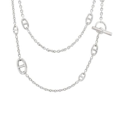 Collana lunga Hermès Farandole 120 in argento