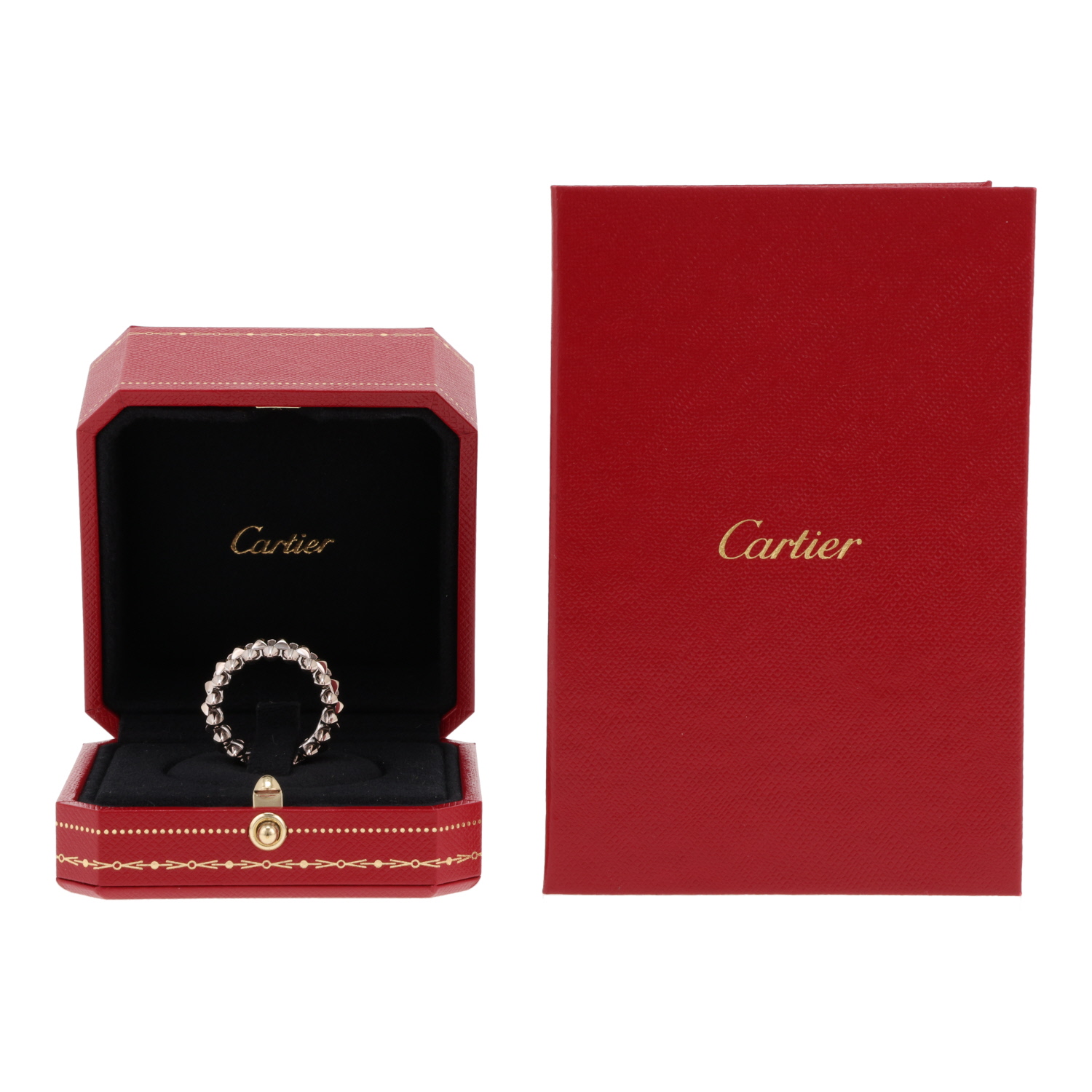 Cartier Clash de Cartier medium model ring in white gold - Detail D2
