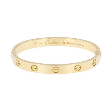 Bracelet Cartier Love en or jaune