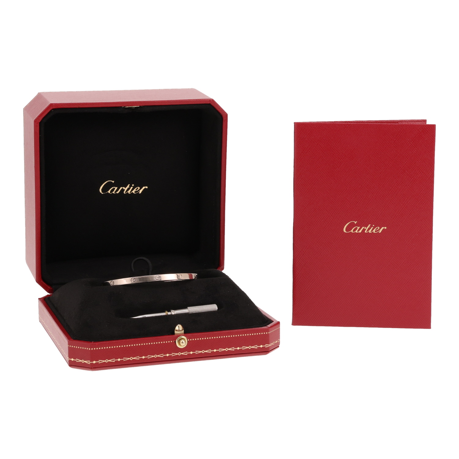 Cartier Love bracelet, small model, in white gold