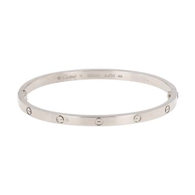 Cartier Love bracelet, small model, in white gold