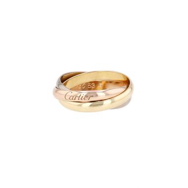 Anello Cartier Trinity, modello piccolo, in tre tipi di oro