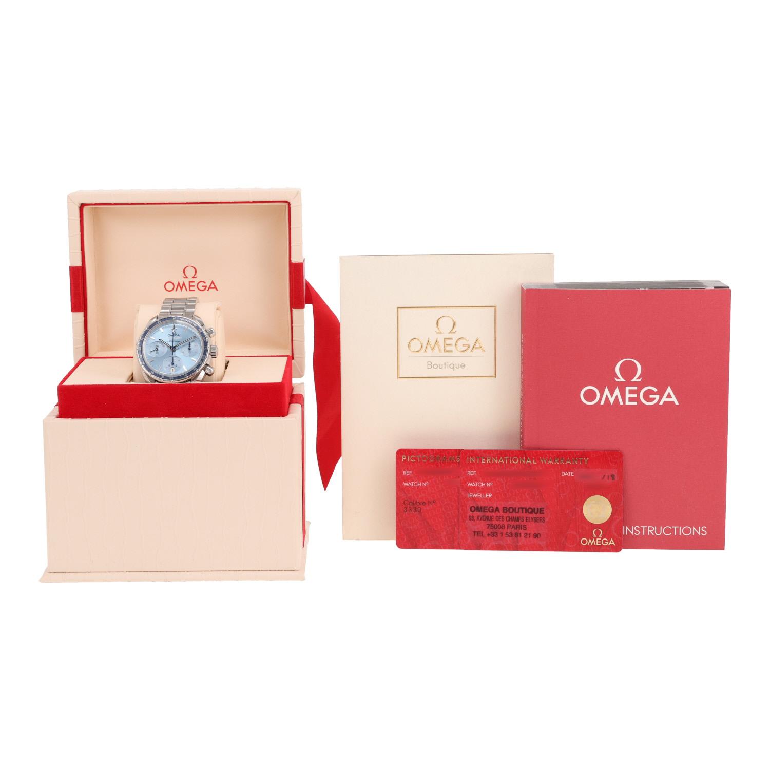 Reloj Omega Speedmaster de acero Ref.: Omega - 324.30.38.50.03.001  Alrededor de 2018